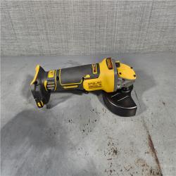 HOUSTON LOCATION - AS-IS DEWALT 20V MAX Cordless Brushless 4.5 - 5 in. Paddle Switch Angle Grinder with FLEXVOLT ADVANTAGE (Tool Only)