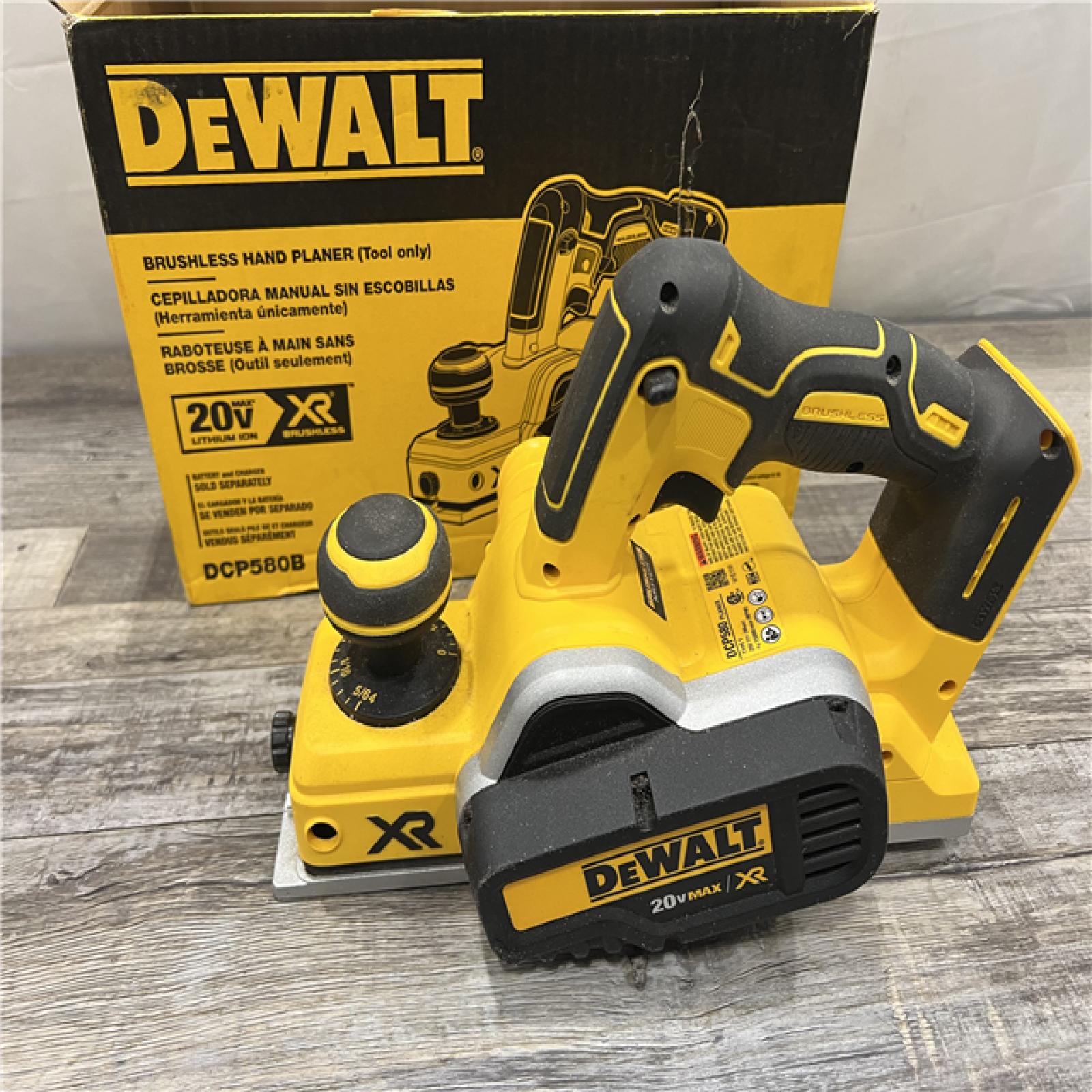 AS-IS DEWALT DCP580B 20V MAX Lithium Ion Brushless Planer