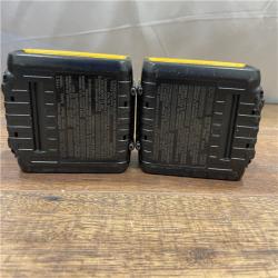 AS-IS DEWALT 20V MAX XR Premium Lithium-Ion 5.0Ah Battery Pack (2 Pack)