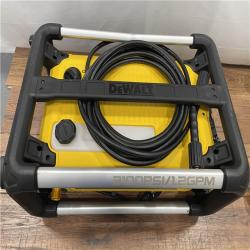 AS-IS DeWalt 2100 PSI 13 Amp Cold Water Electric Pressure Washer with Internal Equipment Storage