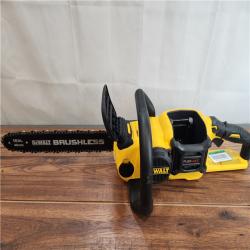 AS-IS DEWALT DCCS670T1 60V MAX FLEXVOLT Lithium-Ion 16 Brushless Cordless Chain Saw Kit 3.0 Ah