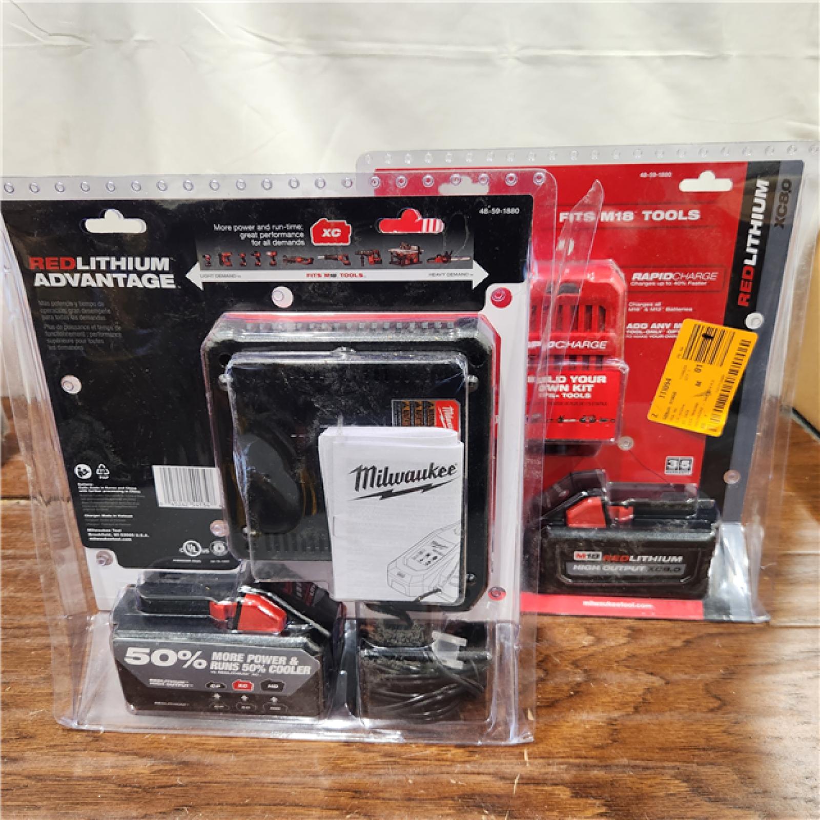 AS-IS Milwaukee M18 18-Volt Lithium-Ion HIGH OUTPUT Starter Kit