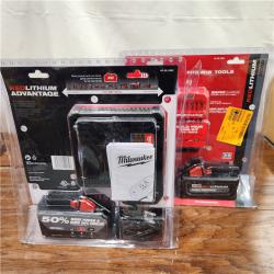 AS-IS Milwaukee M18 18-Volt Lithium-Ion HIGH OUTPUT Starter Kit