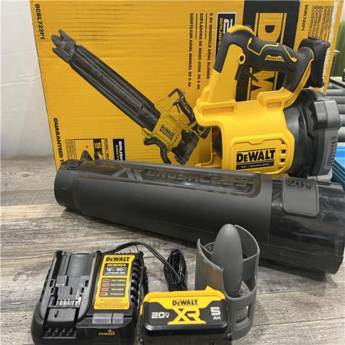 AS-IS DeWalt Brushless Cordless Battery Powered Handheld Leaf Blower KIT