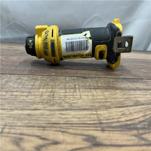 AS-IS New DeWalt DCS551 20V Cordless Battery Rotary Drywall Cut-Out W/ 2 Bits 20 Volt ( TOOL ONLY )