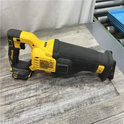 AS-IS DEWALT 20V MAX XR BRUSHLESS RECIPROCATING SAW with POWER DETECT (Tool Only)