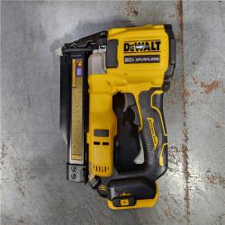 HOUSTON LOCATION - AS-IS DEWALT ATOMIC 20V MAX Lithium Ion Cordless 23 Gauge Pin Nailer Kit with 2.0Ah Battery and Charger