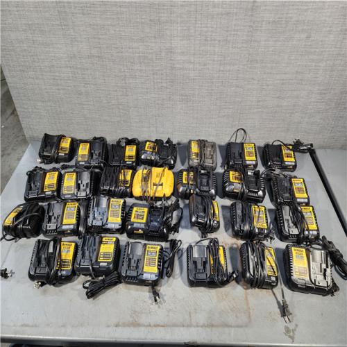 HOUSTON LOCATION - AS-IS DEWALT BATTERY CHARGER PACK QTY - 27