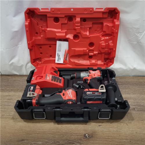 AS-IS M18 FUEL 18V Lithium-Ion Brushless Cordless Hammer Drill and Impact Driver Combo Kit (2-Tool) with 2 Batteries