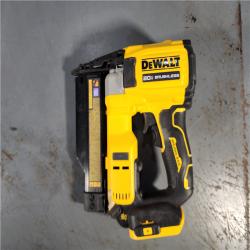 HOUSTON LOCATION - AS-IS DEWALT ATOMIC 20V MAX Lithium Ion Cordless 23 Gauge Pin Nailer Kit with 2.0Ah Battery and Charger