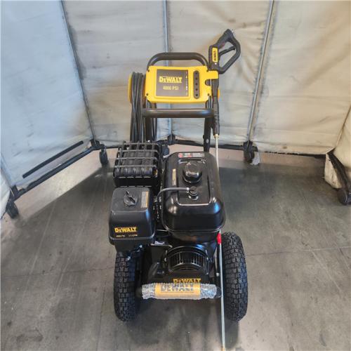 California AS-IS DEWALT 4000 PSI 3.5 GPM Gas Cold Water Pressure Washer