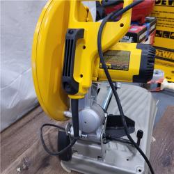 AS IS DEWALT 15 Amp Corded 14 in. Cut-Off Chop Saw