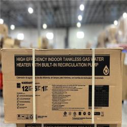 DALLAS LOCATION - Rheem Prestige 11 GPM Natural Gas High Eff Indoor Tankless Water Heater with Recirculation and Leak Protection