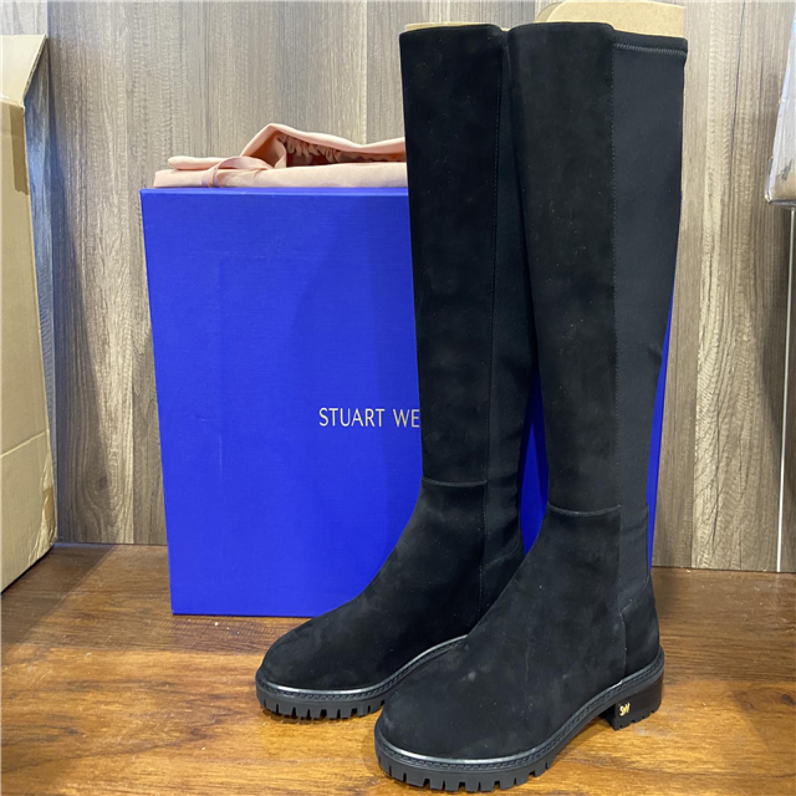 Stuart Weitzman City Knee High Boot - Black SZ 7.5