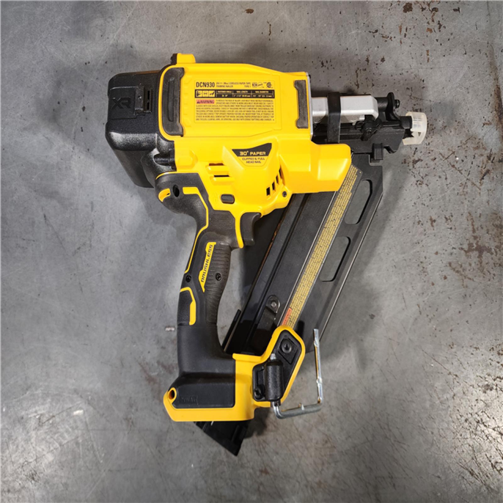 HOUSTON LOCATION - AS-IS DEWALT 20-Volt 30Â° Cordless Framing Nailer (Tool-Only)