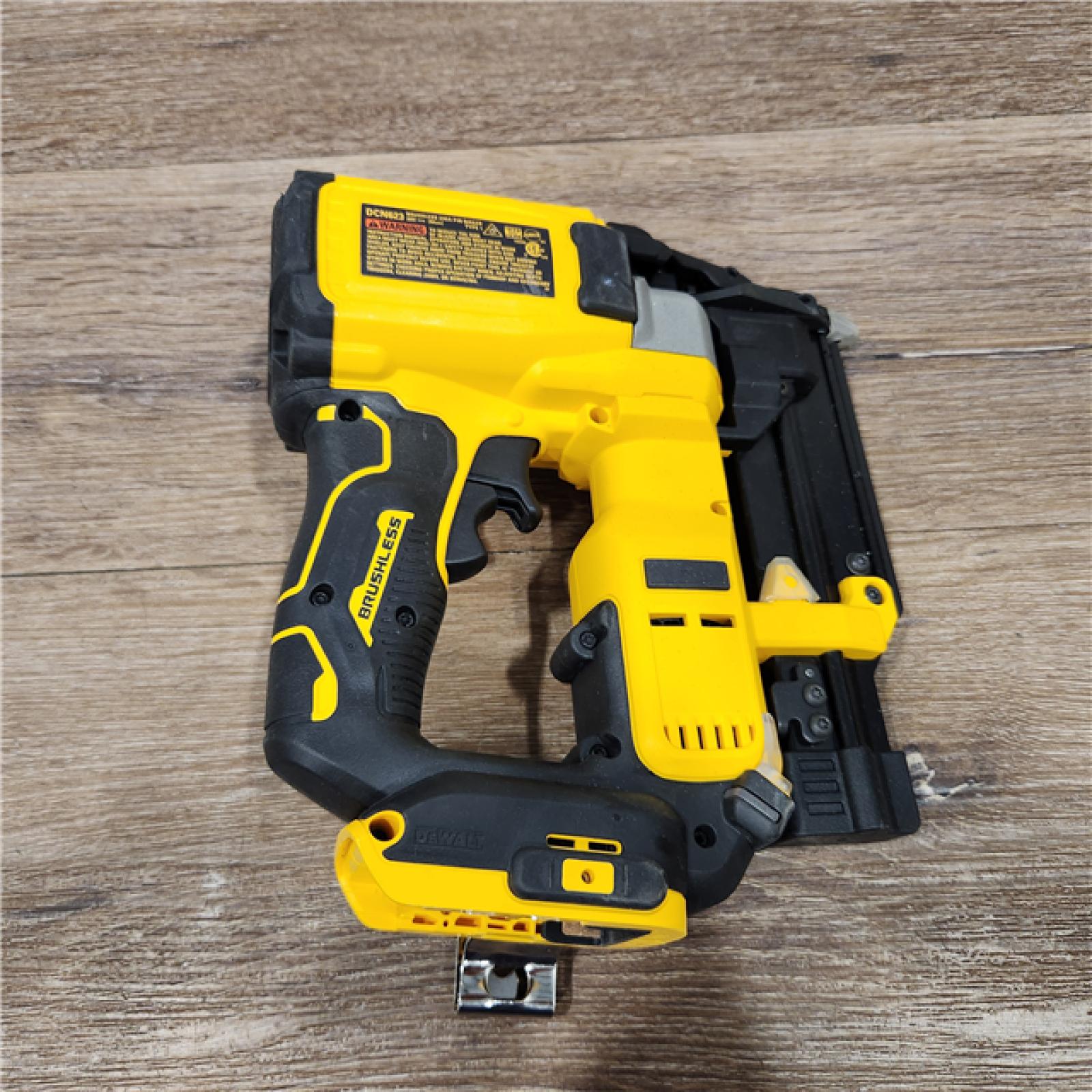 AS-IS DeWalt 20V MAX 23 Ga. Cordless Compact Pin Nailer Tool Only 20 V