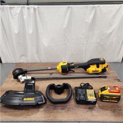 AS-IS FLEXVOLT 60V MAX 17 in. Cordless Battery Powered Attachment Capable Trimmer Kit with (1) FLEXVOLT 3 Ah Battery & Charger