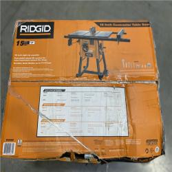 DALLAS LOCATION NEW! -RIDGID 10 in. Contractor Table Saw with Cast Iron Top