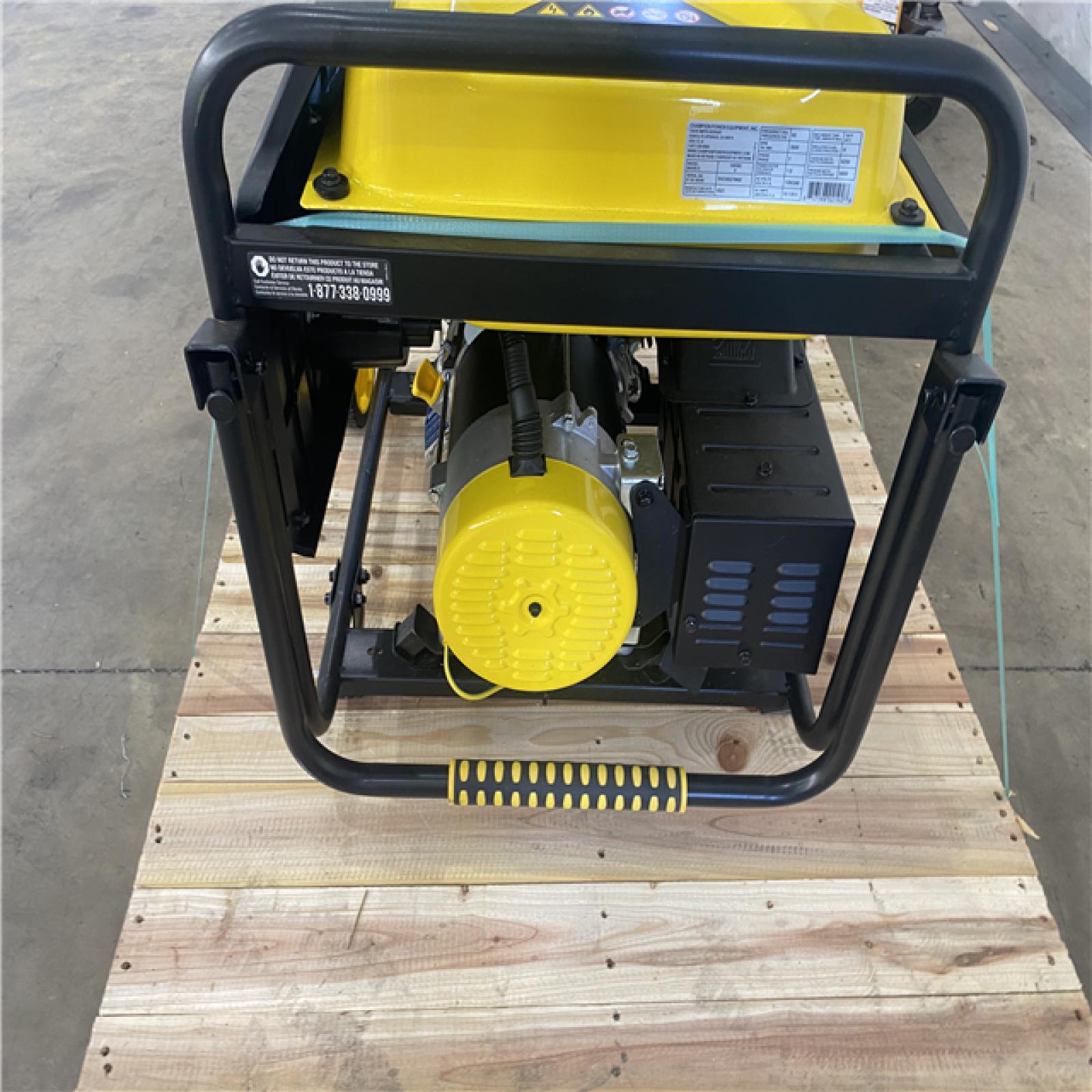 Houston Location - AS-IS Champion Dual Fuel Generator 7850 Starting Watts 6250 Running Watts