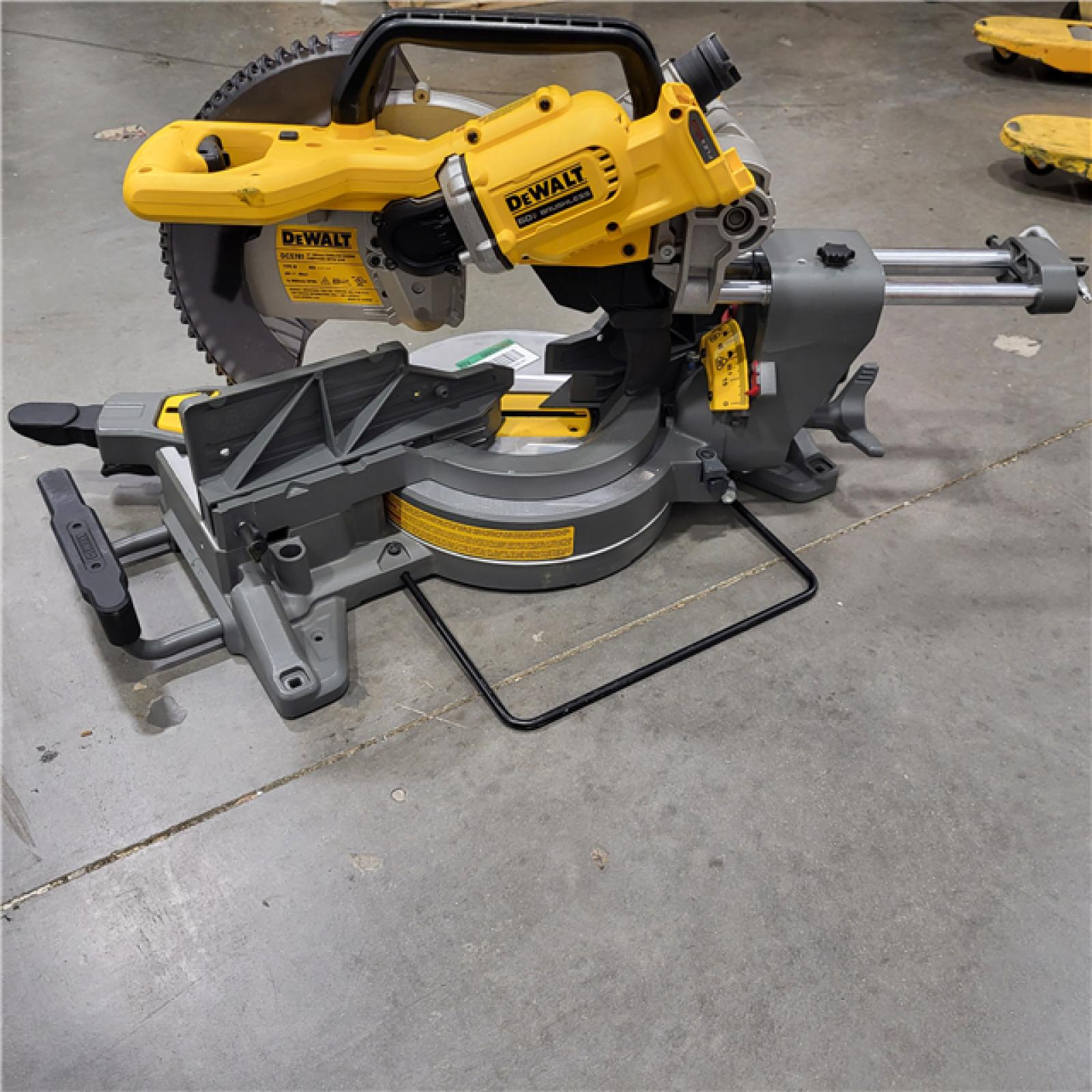 AS-IS DeWalt DCS781 54v XR FLEXVOLT Cordless Sliding Mitre Saw 305mm