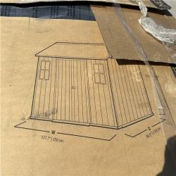 California AS-IS Keter Newton 11 x 7.5 Storage Shed