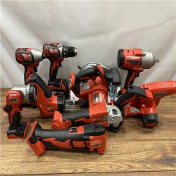 AS IS M18 18-Volt Lithium-Ion Cordless Combo Kit (9-Tool) with (2) Batteries, Charger, and Tool Bag