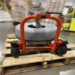 DALL AS LOCATION -  RIDGID K-750 Drain Cleaning Snake Auger Drum Machine with Autofeed and 3/4 in. Pigtail