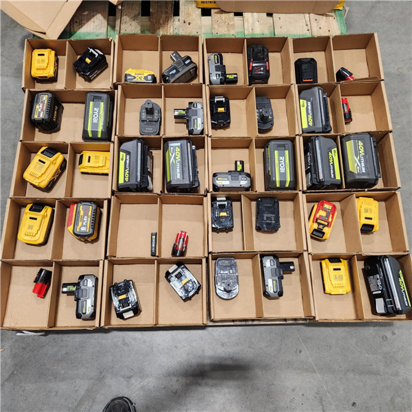 DALLAS LOCATION - AS-IS BATTERY PALLET