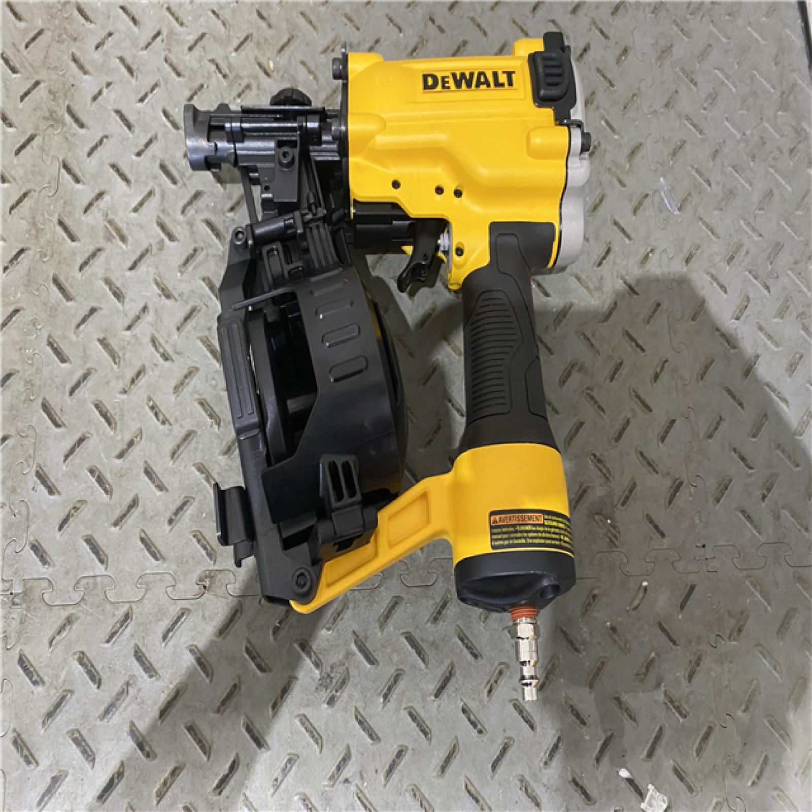 Houston location AS-IS DeWalt 15 Degree Coil Roofing Nailer