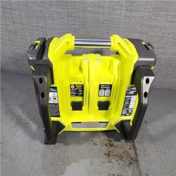 HOUSTON LOCATION - AS-IS RYOBI 40V 1800-Watt Portable Battery Power Station Inverter Generator and 4-Port Charger with (2) 6.0 Ah Batteries