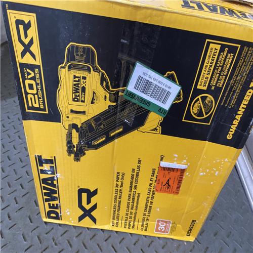 Houston location AS-IS DEWALT 20-Volt 30Â° Cordless Framing Nailer (Tool-Only)