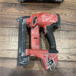 AS-IS MILWAUKEE M18 FUEL 18-Volt Lithium-Ion Brushless Cordless 18-Gauge 1/4 in. Narrow Crown Stapler (Tool-Only)