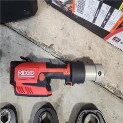 HOUSTON LOCATION - AS-IS (APPEARS LIKE NEW) RIDGID RP 351 Battery Kit W/ProPress Jaws, 1/2 to 2, 18V Li-Ion