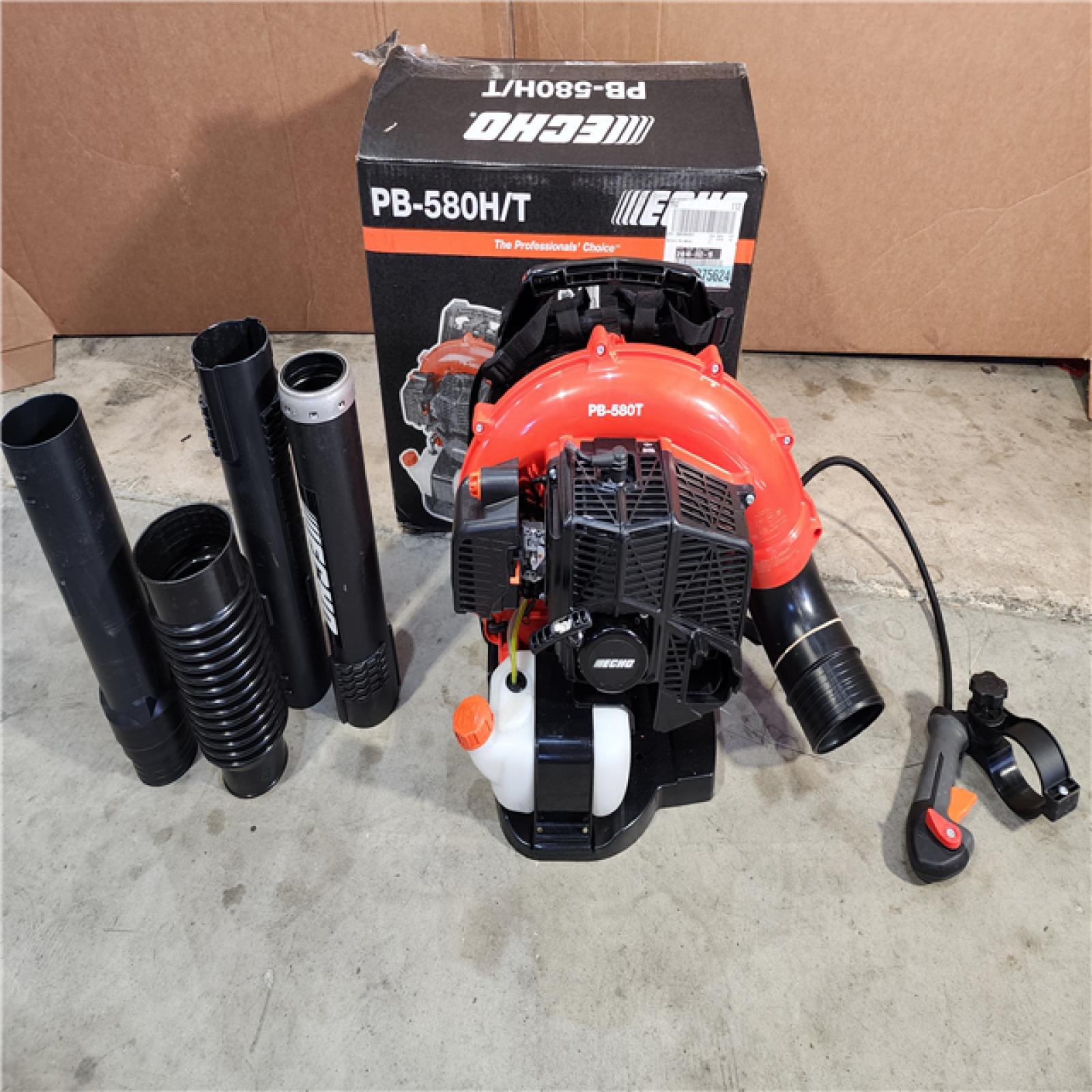 HOUSTON LOCATION - AS-IS ECHO 216 MPH 517 CFM 58.2cc Gas 2-Stroke Backpack Leaf Blower with Tube Throttle