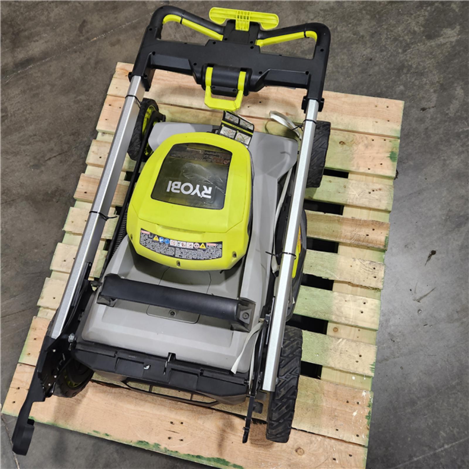 DALLAS LOCATION - AS-IS RYOBI 40V HP Brushless 21 in. Cordless Battery Walk Behind Multi-Blade Self-Propelled Mower