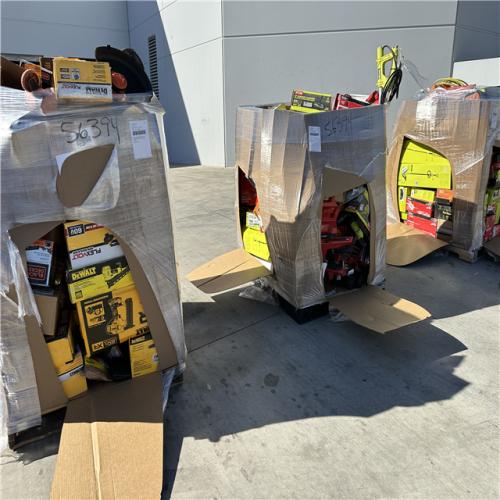 California AS-IS POWER TOOLS Partial Lot (3 Pallets) P-R056394