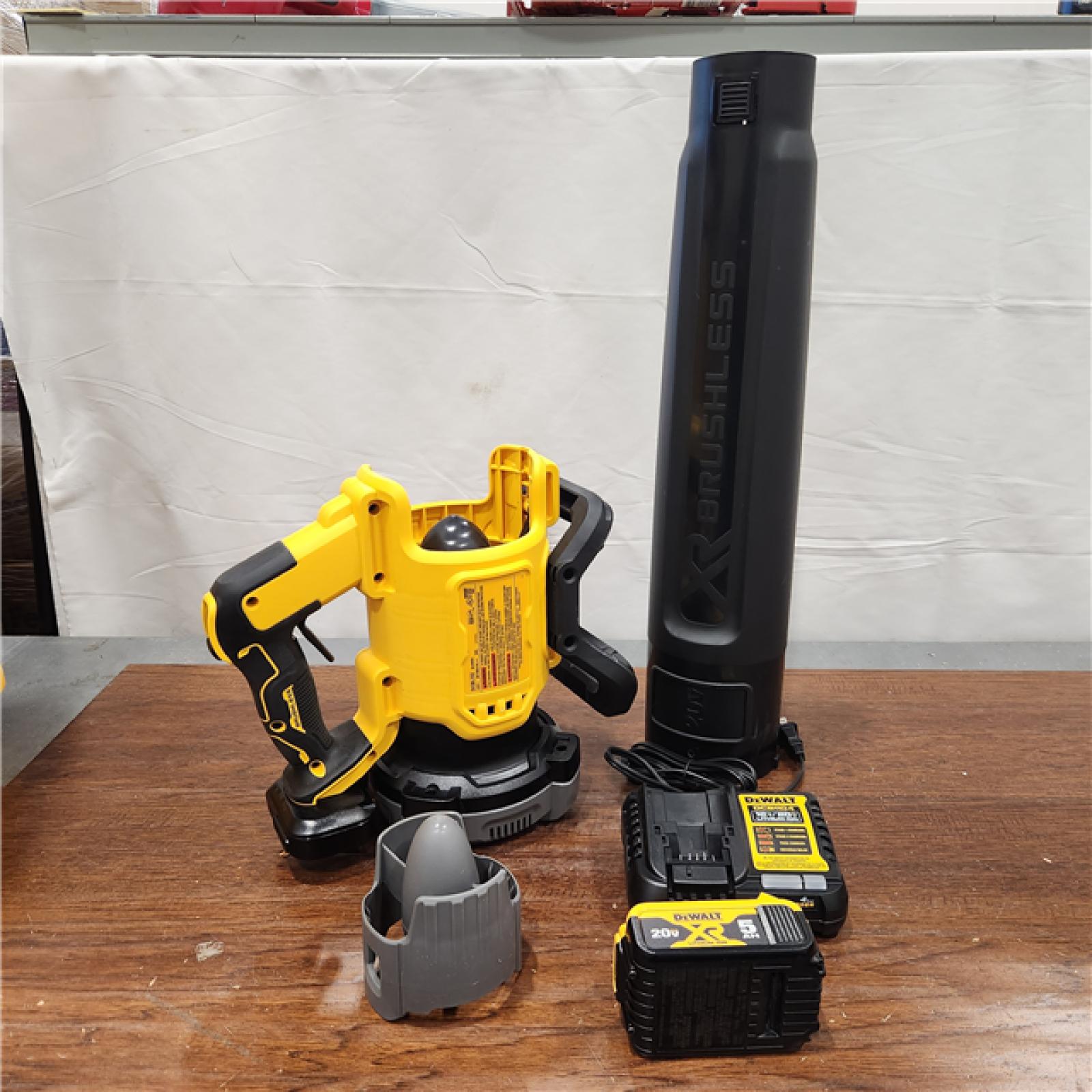 AS-IS DEWALT 20V MAX* XR Brushless Cordless Handheld Blower Kit