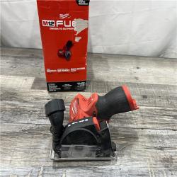 AS-IS MILWAUKEE M12 FUEL 12V Lithium-Ion Brushless Cordless 3 in. Cut Off Saw (Tool-Only)