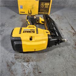 HOUSTON LOCATION - AS-IS DEWALT 20V MAX XR 16-Gauge Lithium-Ion Cordless Finish Nailer (Tool Only)