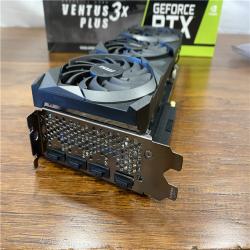 AS-IS MSI NVIDIA GeForce RTX 3080 Ventus 3X Plus LHR Overclocked Triple Pack 12GB GDDR6X PCIe 4.0 Graphics Card