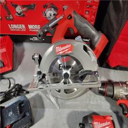 HOUSTON LOCATION - AS-IS (APPEARS LIKE NEW) Milwaukee  M18 FUEL 5-TOOL COMBO KIT