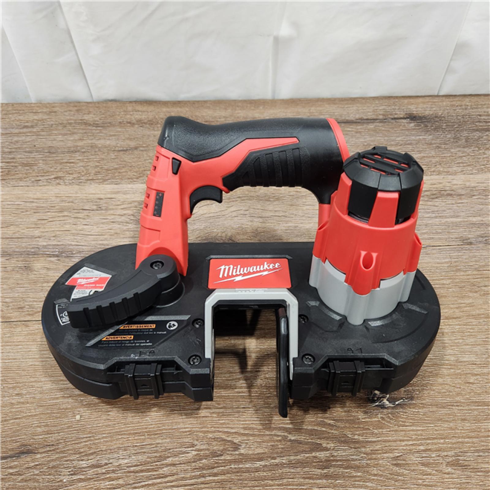 AS-IS Milwaukee 2429-20 M12 12V Cordless Lithium-Ion Sub-Compact Band Saw (Tool Only)