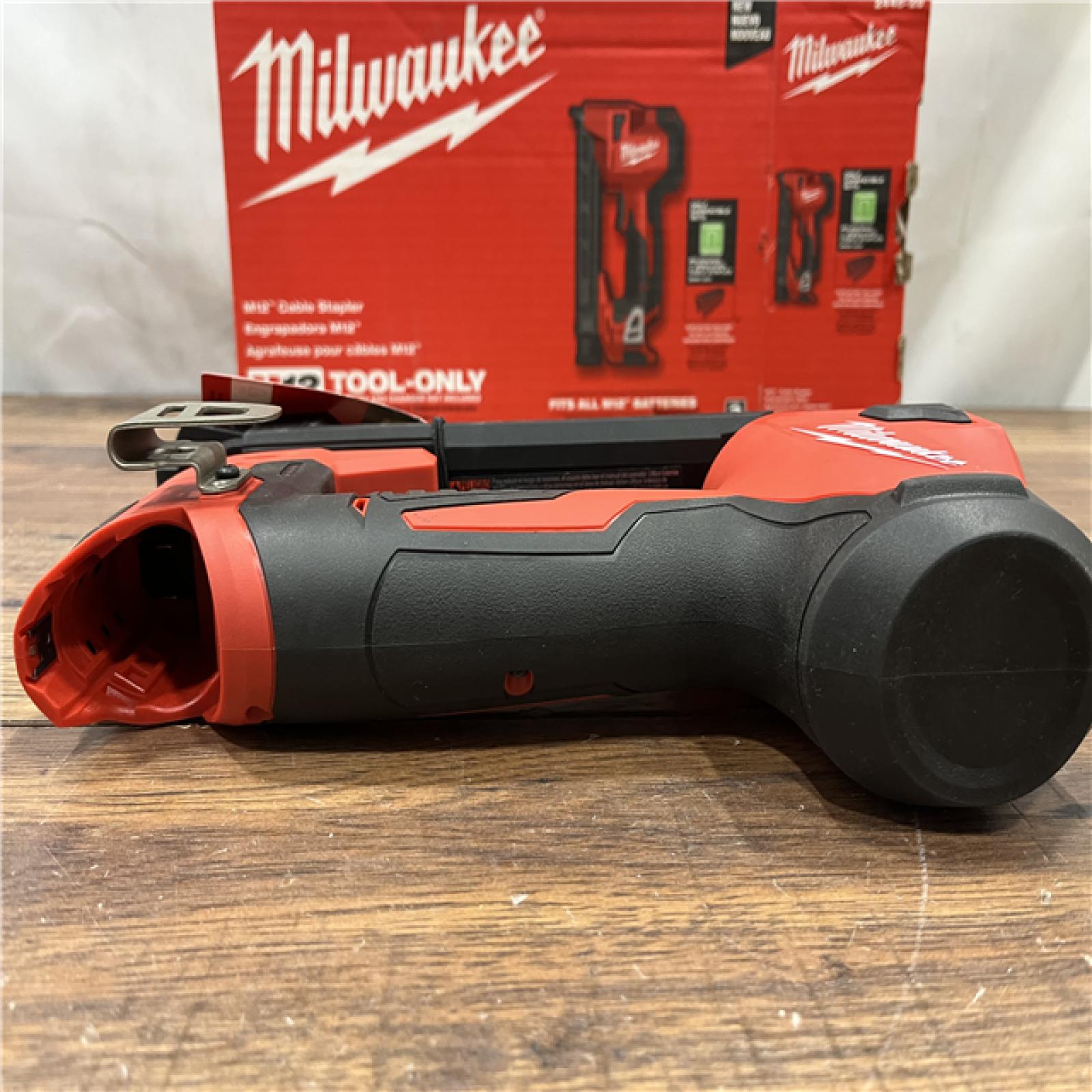 AS IS Milwaukee M12 Cable Stapler