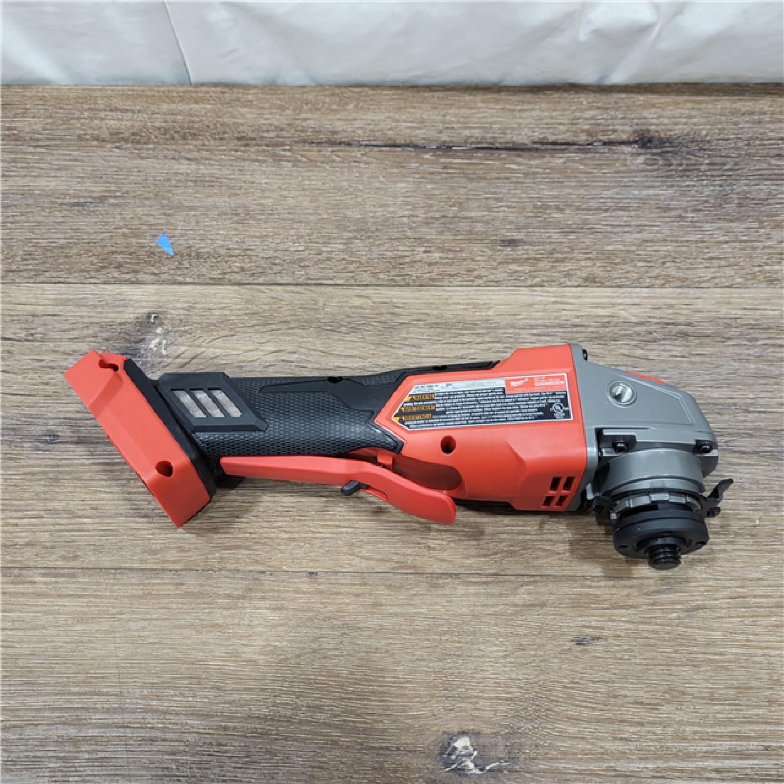 AS-IS Milwaukee 2880-20 M18 FUEL 18-Volt Lithium-Ion Brushless Cordless 4-1/2 in./5 in. Grinder W/Paddle Switch (Tool-Only)