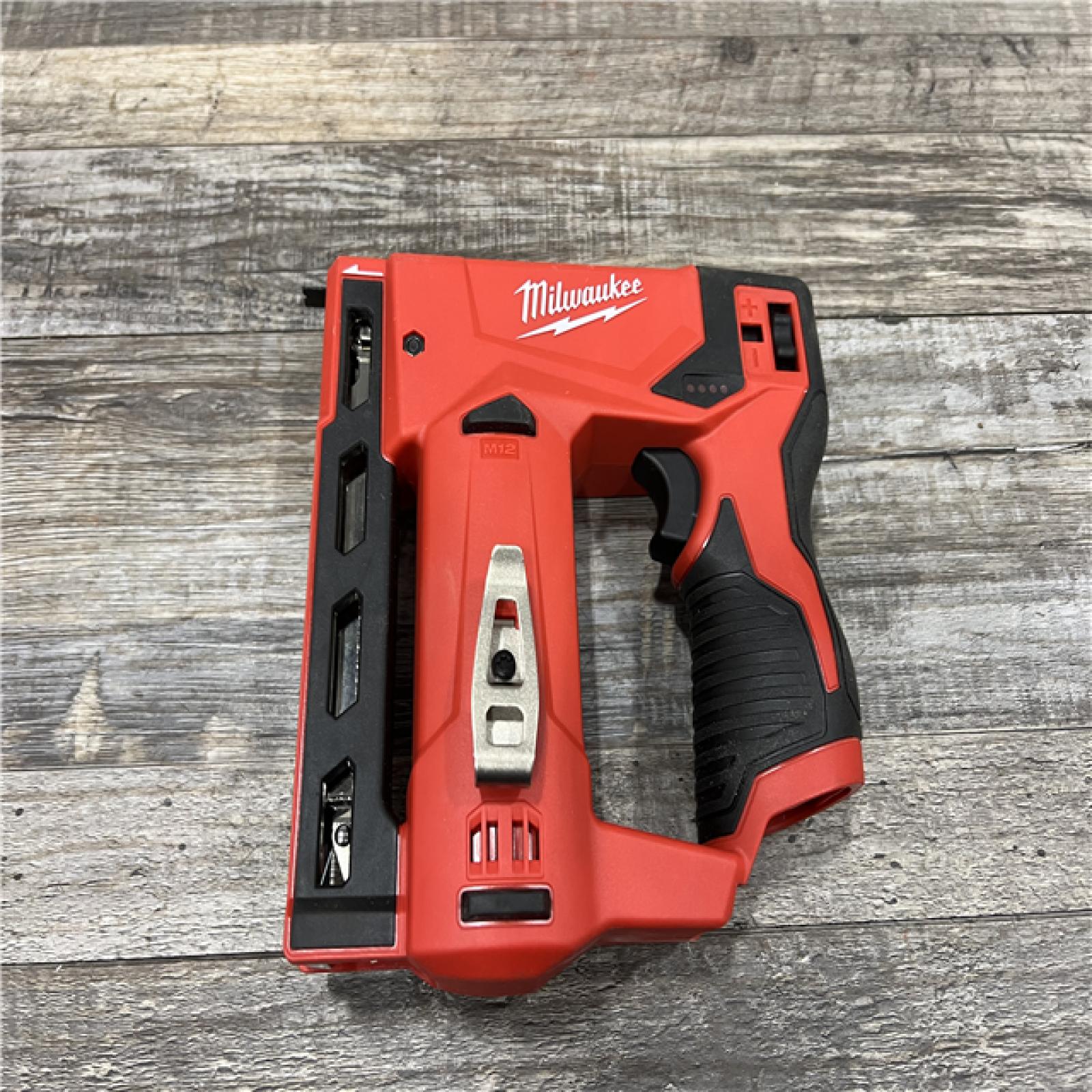 AS-IS Milwaukee M12 3/8  Crown Stapler (Tool Only)