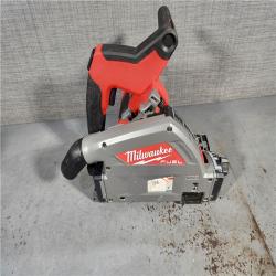 HOUSTON LOCATION - AS-IS Milwaukee M18 FUEL 18V Lithium-Ion Cordless Brushless 6-1/2 in. Plunge Cut Track Saw (Tool-Only)