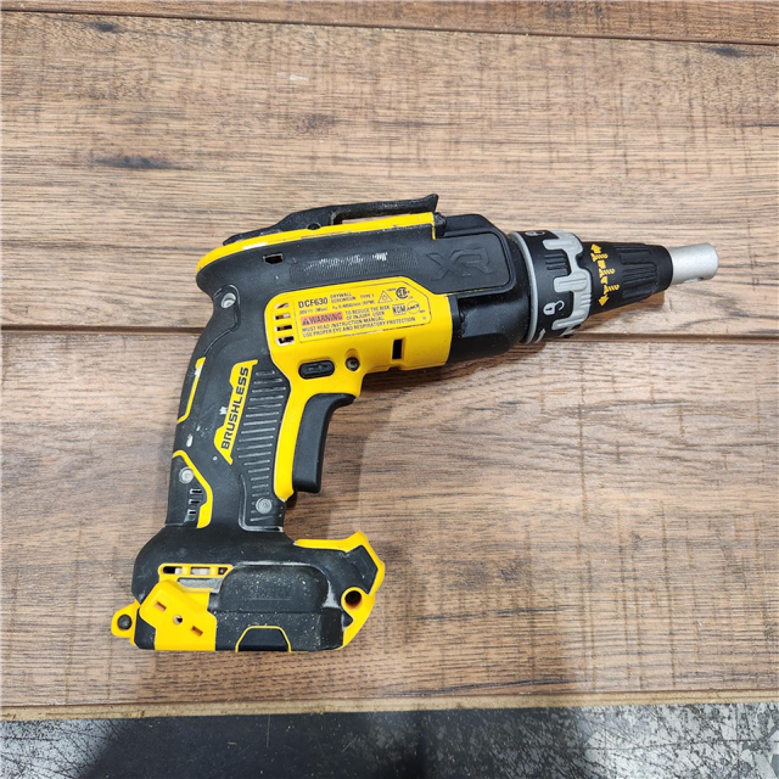 AS-IS DeWalt DCF630B 20V Cordless Brushless Screw Gun (Tool Only)