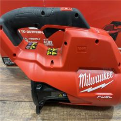 AS-IS Milwaukee M18 FUEL 120 MPH 450 CFM 18V Lithium-Ion Brushless Cordless Handheld Blower Kit with 8.0 Ah Battery, Rapid Charger