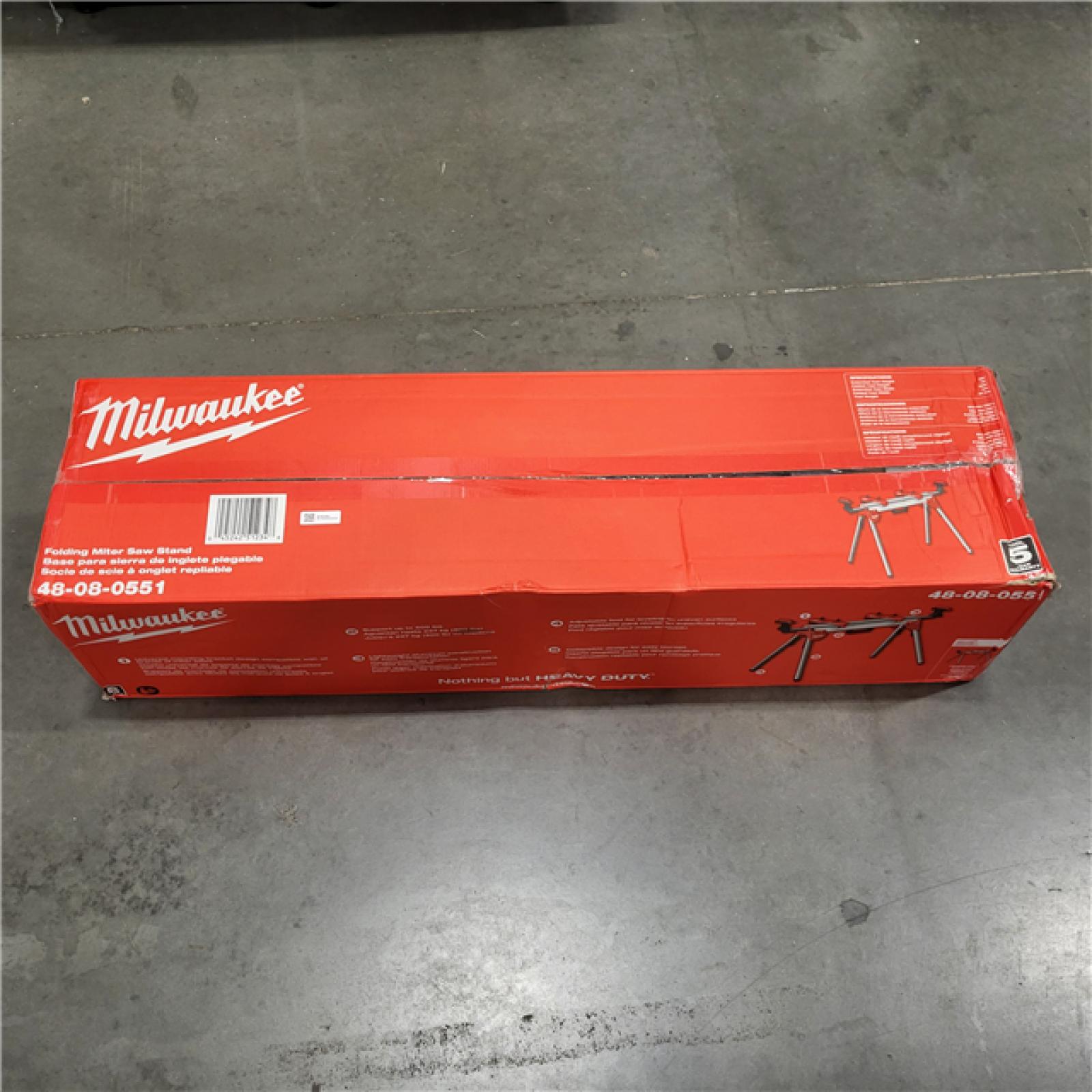 NEW! Milwaukee Folding Miter Saw Stand