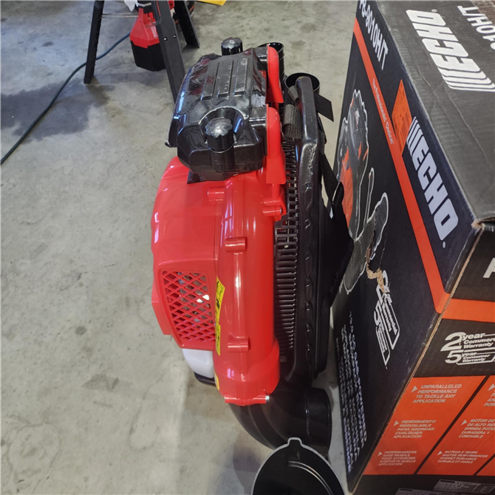 HOUSTON LOCATION - AS-IS ECHO 220 MPH 1110 CFM 79.9 Cc Gas 2-Stroke X Series Backpack Blower with Hip-Mounted Throttle